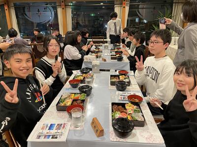 1日目の夕食
